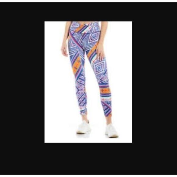 Free People Movement Size Small S Ashford Print High Rise Ski Combo Leggings - Picture 2 of 9
